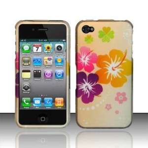   Flowers HARD Protector Case Snap On Phone Cover for Apple iPhone 4 4S