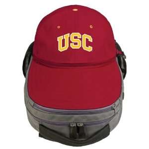  USC Trojans Deluxe Baseball Cap Shaped Backpack Sports 