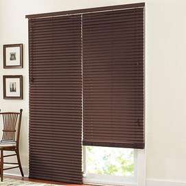 Whole Home®/MD 1 1/2 Faux wood Patio Door Blinds 