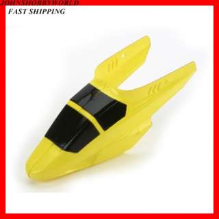 This is the E Flite Body/Canopy, Yellow without Decals for Blade MCX