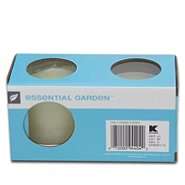 Essential Garden Citronella Candle Glass Votive 2 Count Pack at  