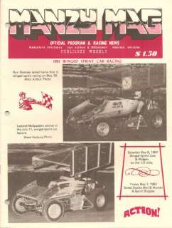 82 Manzanita Speedway Sprint Car & Midget Program  