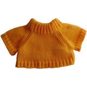 Golden Yellow Sweater Clothes for 14   18 Stuffed Animals and Dolls 
