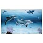 Quality Best Quality  Dolphin Family Canvas Wall Plaque