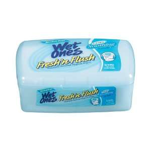  WET ONES FLUSHABLE WIPES TUB 56 EACH Health & Personal 