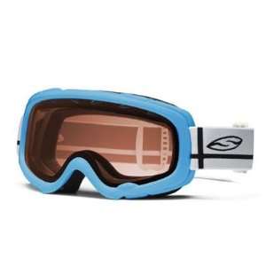  Smith Gambler Junior Ski Goggles   Sky Blue Frames Sports 