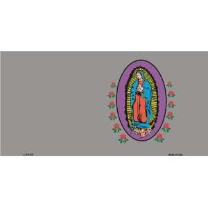 Virgin Mary (Gray) Flat License Plates Tags Everything 