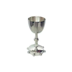  Sterling Silver Kiddush Cup with Circle Base