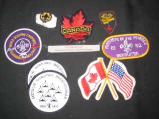 International Scout Patches & 1 Pin c22 f#2  
