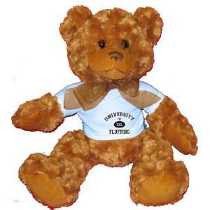   OF XXL FLUFFING Plush Teddy Bear with BLUE T Shirt Toys & Games