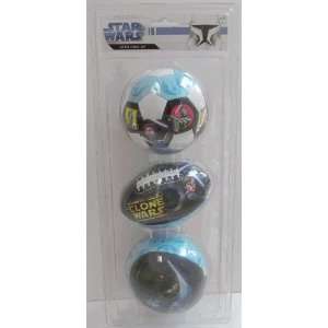  Star Wars ~ Softee 3 Ball Set Toys & Games