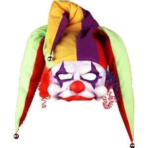    Mischievous Clown Jester 3/4 Adult Mask [Apparel] 