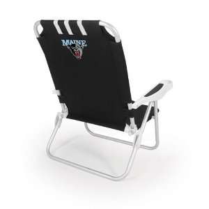  Maine Black Bears Monaco Beach Chair (Black) Sports 