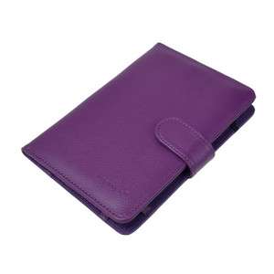 Leather Folio 3 in 1 Built in Stand Case For  Kindle Fire 7 