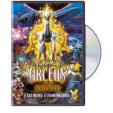 Pokemon Arceus and the Jewel of Life DVD   Viz Video   