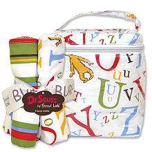   Seuss ABC Burp Cloth and Bottle Bag Set   Trend Lab   Babies R Us
