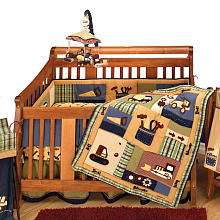 Eddie Bauer Little Builder 4 Piece Crib Bedding Set   Crown Craft 