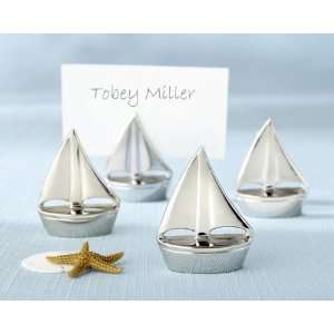  Shining Sails Silver Place Card Holders Set of Four (Set 