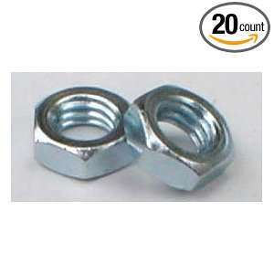 1 3/4 5 Hex Jam Nuts / Steel / Zinc / 20 Pc. Carton 