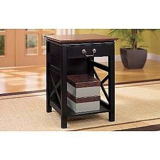 End Table With Drawer and Shelf  For the Home Living Room Coffee & End 