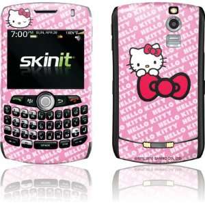   Skin for Curve 8830   Pink Bow Peek Cell Phones & Accessories