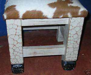 NEW, HAND CRAFTED WESTERN CHILDS CHAIR W/PONY COWHIDE  