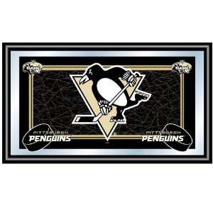    NHL Pittsburgh Penguins Framed Team Logo Mirror