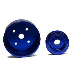  OBX Blue Overdrive Power Pulley Kit 03 05 Saturn Ion 2.2L 