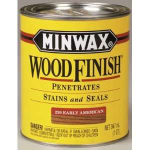 Minwax 70008 1 Quart Wood Finish Interior Wood Stain, Early American
