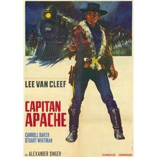 None Captain Apache   Movie Poster (11x17) 