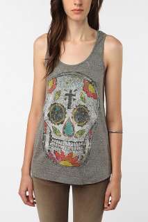 Day of the Dead Tank Top   Urban Outfitters