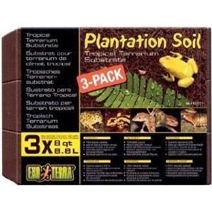   RC Hagen PT2771 Exo Terra Plantation Soil, 8 qt 3 Pack