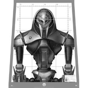 Battlestar Galactica Cylon Centurion Target Poster 