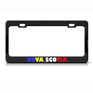  Nova Scotia Flag Country Metal license plate frame Tag 