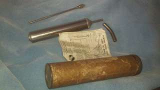 Vintage Mortons Salt Meat Pump Curing Injector  