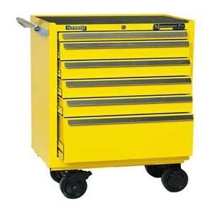  Kennedy® 34 6 Drawer Roller Cabinet   Yellow