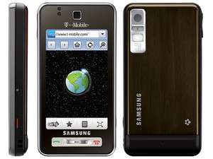 New Samsung Behold T919 3G GPS Black T Mobile Cell Phone 698182012036 