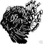 turkey decal 2 wildlife outdoors hunting 6 sticker 