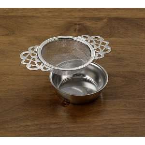  Stainless Tea Strainer with Bowl   Set of 4 OUT OF STOCK 