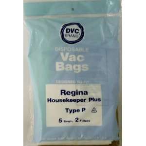  Replacement Regina 57068 04 Type P Bags   5 pack