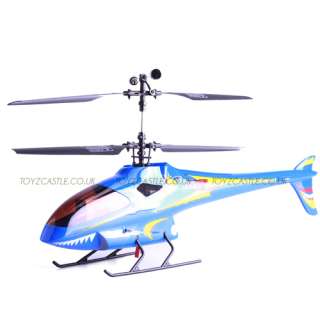 sky ESKY Lama V4 BLUE 2.4GHZ CO AXIAL BLADE RC Hellicopter RTR FREE 