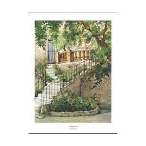  Courtyard in Provence    Print