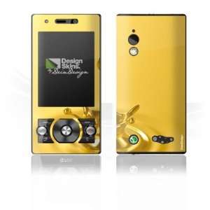   Skins for Sony Ericsson G705   Gold Crown Design Folie Electronics