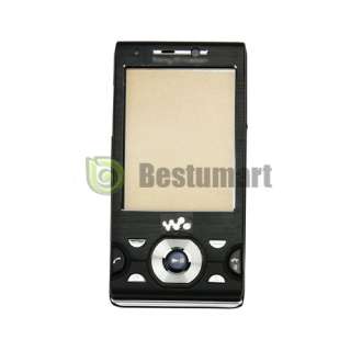 New Black Housing Case Cover for Sony Ericsson W995 Housing Shell US 