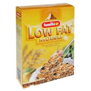 Familia Low Fat Muesli Cereal, 21 Ounce Boxes (Pack of 6)