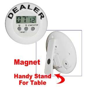 Digital Timer Dealer Button