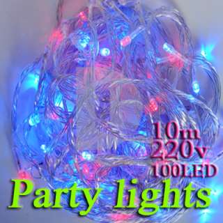 Outdoor 7 Color 10M 8 Mode LED String Strip Light For Christmas Party 