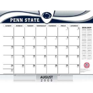  2008 2009 Penn State Nittany Lions 22 x 17 Academic Desk Calendar 