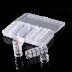 Bead Box Case Organizer w/25 Clear Stackable Containers  