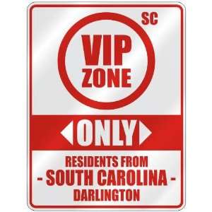 com VIP ZONE  ONLY RESIDENTS FROM DARLINGTON  PARKING SIGN USA CITY 